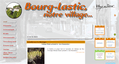 Desktop Screenshot of bourg-lastic.fr