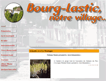 Tablet Screenshot of bourg-lastic.fr